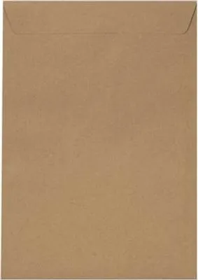 Image de Enveloppes en papier E4 marron HK 250 pièces