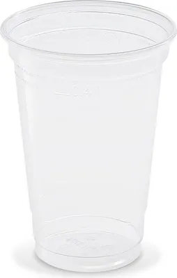 Produktbild von 50x Trinkbecher Smoothiesbecher Dessertbecher 400 ml, O 95mm, PET, glasklar