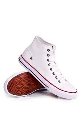 Produktbild von Herren Klassische Hohe Turnschuhe BIG STAR DD174251 Weiß 41