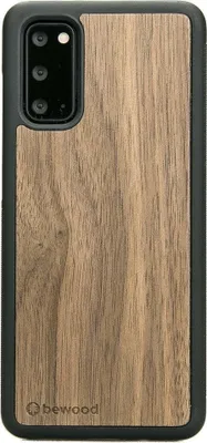 Produktbild von Holzhülle Bewood für Galaxy S20, Amerikanischer Nussbaum