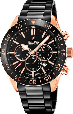Immagine prodotto di Festina orologio da uomo in acciaio inossidabile orologio da polso nero moda D2UF20578/1