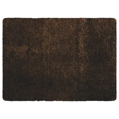 Produktbild von MSV Badteppich Badematte Badvorleger Duschvorleger Mikrofaser Hochflor flauschig 50x70 cm – Braun