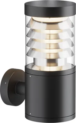 Produktbild von Maytoni Außenwandleuchte Spir, Grafit, 12W LED, warmweiß, IP54, 3000K