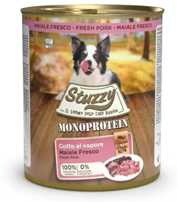 Produktbild von Nassfutter für Hunde STUZZY Monoprotein Schwein 800g