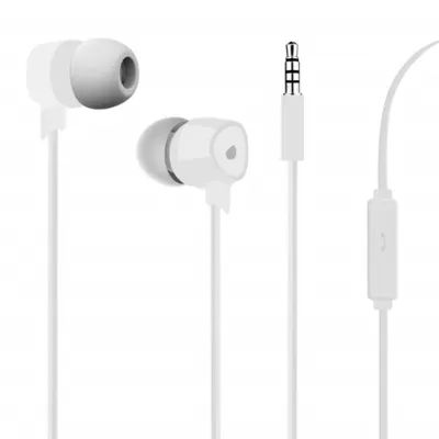 Obrázek produktu pro Sluchátka s plochým kabelem Prisma In-Ear White