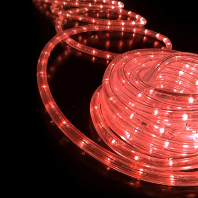Produktbild von ACA Rote Weihnachtsbeleuchtungsröhre, 100 m, Schutzart IP20, R100M3WRC
