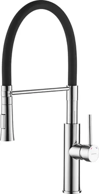 Produktbild von BADLAND Küchenarmatur Wasserhahn SHIRE Küchenmischer für Küche in Chrom-Schwarz