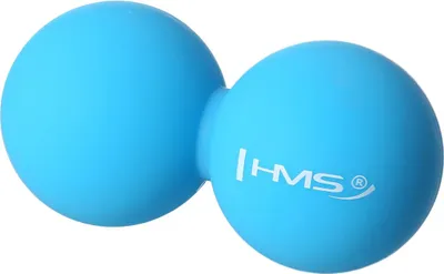 Produktbild von Blauer Massageball, Doppelt, HMS