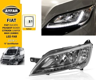 Zdjęcie produktu dla Reflektory przednie H7/H7 Citroen Jumper Peugeot Boxer III Fiat Ducato 2014-