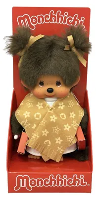 Image de Peluche Monchhichi Shopping Girl 20 cm