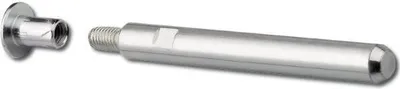 Produktbild von Tablarträger M8, Tablarstärke 22 mm, Bohrtiefe 102 mm, Stahl glanzverzinkt