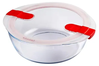 Produktbild von Aufbewahrungsbehälter aus Glas, transparent, 1 Stück