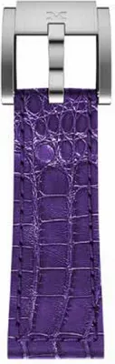 Produktbild von TW Steel Marc Coblen Armband Uhrenband Leder 22 MM Kroko Violett LB_V_K_S