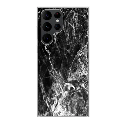 Produktbild von MuchoWow® Handyhülle Schutzhülle Hülle für Samsung Galaxy S22 Ultra Marmor - Stein - Luxus Silikon Softcase Handy Hülle - Abbildung