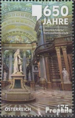 Produktbild von Briefmarken Österreich 2018 Mi 3392 (kompl.Ausg.) postfrisch Nationalbibliothek