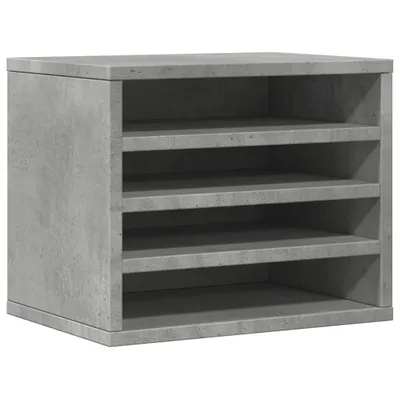 Obrázok produktu pre vidaXL Stolový organizér betónová sivá 36x26x29,5 cm materiál na báze dreva