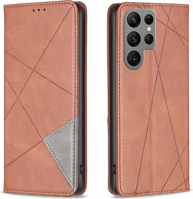 Obrázek produktu pro Origami Peněženka Galaxy S24 Ultra Brown