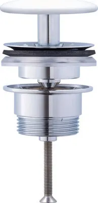 Produktbild von DU Schaftventil mit keramischer Ventilabdeckhaube, Weiß