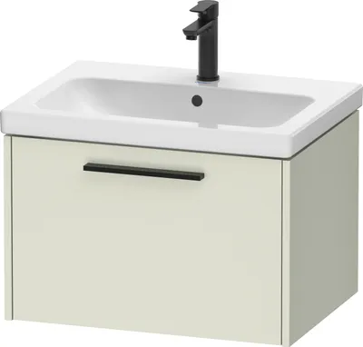 Immagine prodotto di Duravit D-Code bâti-support pour lavabo, 1 tiroir, 634x460mm, avec poignée, DC46660BDHH0000, DC46660BDHH0000