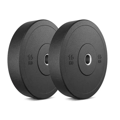 Obrázek produktu pro Marbo Sport Bumper Plates sada pevných gumových zátěžových desek 30 kg / 2 x 15 kg