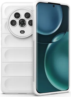 Produktbild von Honor Magic 4 Hülle, Weich TPU Silikon Stossfest Anti-rutsch Schutzhülle für Honor Magic 4 Weiß