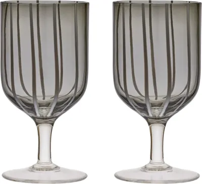 Image de OYOY LIVING Autres verres L7.7 x W7.7 x H15 gris