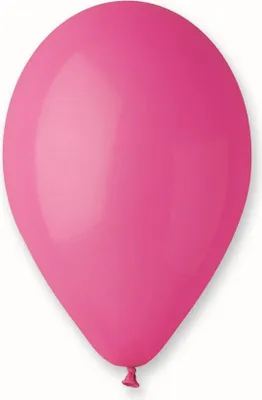 Productafbeelding van Pastelkleurige, donkerroze ballonnen, 33 cm, 50 stuks