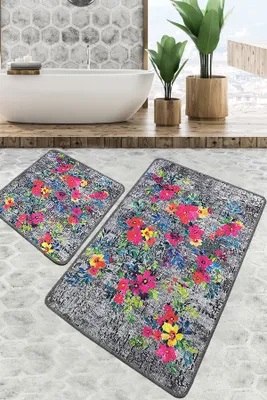 Produktbild von Mijolnir, Etova- CHL5263, Bunt, Badematten, 700 gr/m², 100% POLYESTER