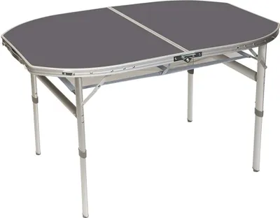 Produktbild von Bo Camp - ovaler Tisch mit abnehmbaren Tischbeinen 120x80cm