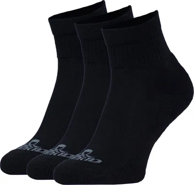 Produktbild von NOMAD® Wandersocken Quarter 3er-Pack 39/42 Schwarz Gepolstert Nahtlos Sneakersocken
