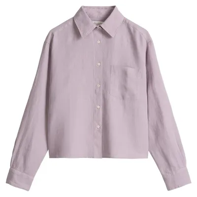 Produktbild von Marc OŽPolo Casual (318) Blouse, boxy shape, chest pocket, l, dusty lavender 616 616 36