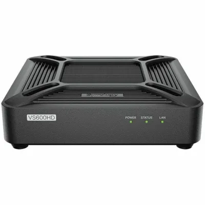 Produktbild von Synology VS600HD, Gigabit Ethernet, 600 fps, 3840 x 2160 Pixel, 4K (3840 x 2160), 30Hz 1080p (1920 x 1080), 60 Hz, H.264, FCC UKCA CE BSMI EAC RCM KC VCCI