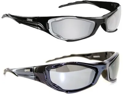 Produktbild von Uvex Flash - Sportbrille / Bikebrille, Farbe:black clear/clear