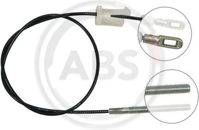 Produktbild von A.B.S. Handbremsseil Seilzug Feststellbremse für SAAB 900 II Cabriolet Hinten Links K15777
