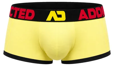 Zdjęcie produktu dla ADDICTED - Bielizna Męska Boxers - Seamless Trunk Baby Yellow - 1x Rozmiar XXL