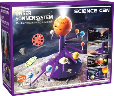Produktbild von ScienceCan Drehbares 3D Sonnensystem Projektor MINT/STEAM 1204732021de0001