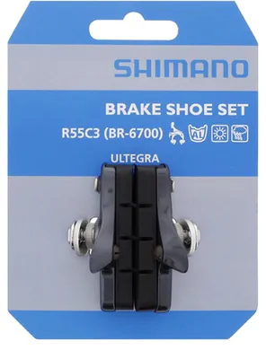 Produktbild von Shimano Bremsschuhe BR-6700-G VE 2 St. schwarz