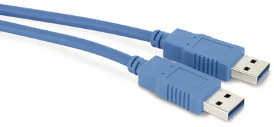 Obrázok produktu pre S/CONN USB 3.0 0.5m, 0,5 m, USB A, USB A, USB 3.2 Gen 1 (3.1 Gen 1), Samec/samec, Modrá