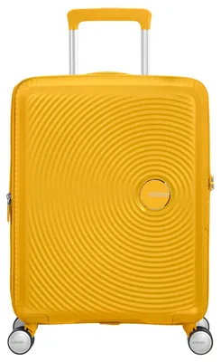 Zdjęcie produktu dla American Tourister Soundbox Spinner EXP 55/20 Cabin Rozszerzalny-Walizka na 4 kółkach Golden Yellow 35,5/41 L