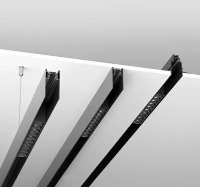 Zdjęcie produktu dla System szyn natynkowych Maytoni, magnetyczne listwy szynowe, rozmiar: 200 cm