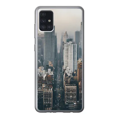 Produktbild von MuchoWow® Handyhülle Schutzhülle Hülle für Samsung Galaxy A52 5G Skyline von New York Silikon Softcase Handy Hülle - Umschlag