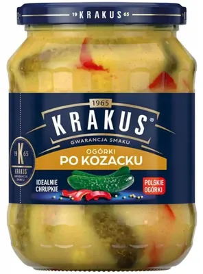 Immagine prodotto di Krakus Cetrioli sottaceto Kozackie agrodolci 670 g