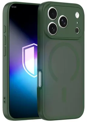 Zdjęcie produktu dla Etui 3MK Misty MagCase do Apple iPhone 17 Pro Max zielony