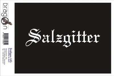 Produktbild von Aufkleber / Autoaufkleber - JDM / Die cut / Auto / OEM - Stadt Salzgitter - 200x50mm pink - Heckscheibe / Heckscheibenaufkleber
