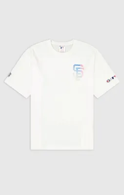Image de T-shirt Champion 218923-WW006 WHT pour Homme