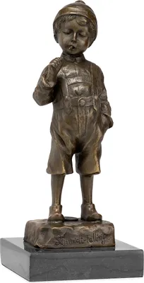 Obrázok produktu pre Moritz Bronzová postava Malý fajčiar Výška 20 cm 1,1 kg Socha Antique