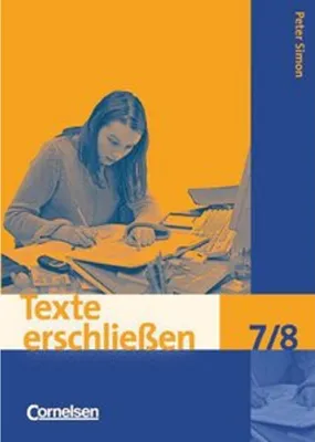 Obrázok produktu pre Texte erschließen 7./8. Schuljahr. Arbeitsheft mit Lösungen