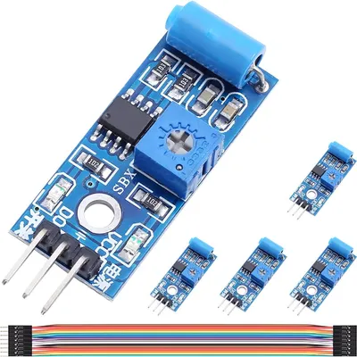SW-420 Vibrationssensormodul, 3,3-5 V, 5 Stück