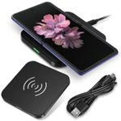 Produktbild von QI Wireless Charger Ladegerät für Samsung Galaxy Z Flip Fold 7 / FE 6 5 4 3 Ladestation