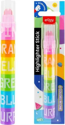 Productafbeelding van Overstrijkpennen, 6 kleuren, EASY - Easy Stationery